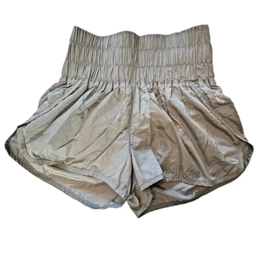 Free People FP‎ Movement Shorts Athletic Sz Small Gray 